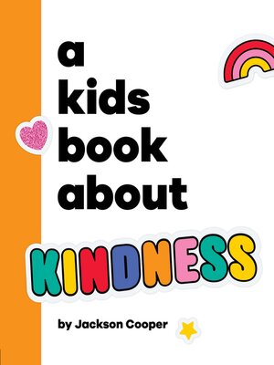 cover image of A Kids Book About Kindness